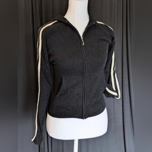 Vintage Juicy Couture Track Jacket Hoodie Zip-up Top Cashmere Y2K